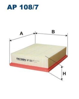 Повітряний фільтр - FILTRON AP108/7