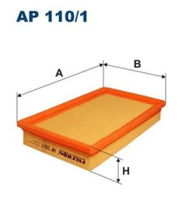 Воздушный фильтр - (b33G13Z40, B33G13Z409A) FILTRON AP110/1