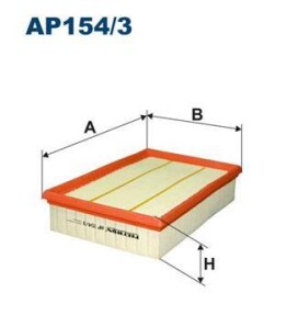 Воздушный фильтр - FILTRON AP154/3