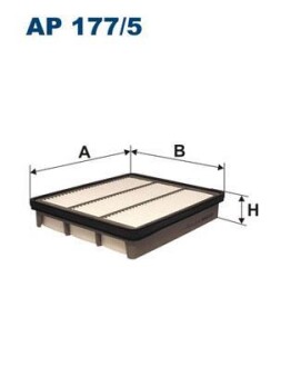 Повітряний фільтр - FILTRON AP177/5