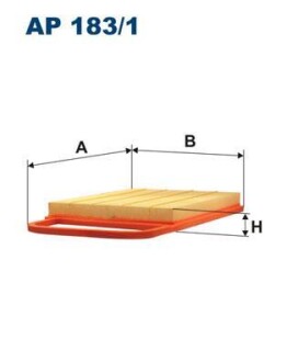 Воздушный фильтр - FILTRON AP183/1