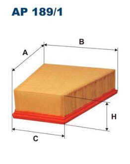 Повітряний фільтр - FILTRON AP189/1