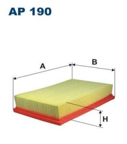 Воздушный фильтр - FILTRON AP190