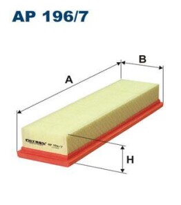 Воздушный фильтр - FILTRON AP196/7