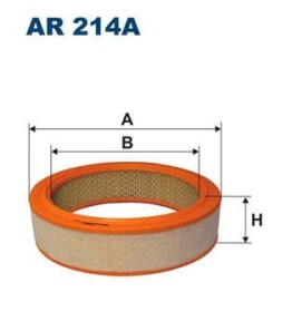 Фильтр воздуха - FILTRON AR 214A