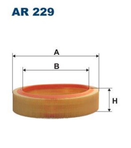 Воздушный фильтр - (77006787752, 5022766, 890X9601RA) FILTRON AR229
