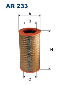 Повітряний фільтр - FILTRON AR233