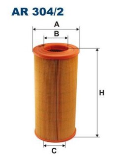 Повітряний фільтр - FILTRON AR304/2