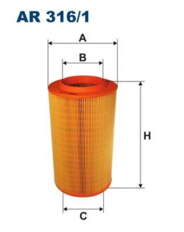 Повітряний фільтр - FILTRON AR316/1