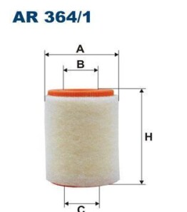 Воздушный фильтр - (0009997V001, 1600940104, A1600940104) FILTRON AR364/1