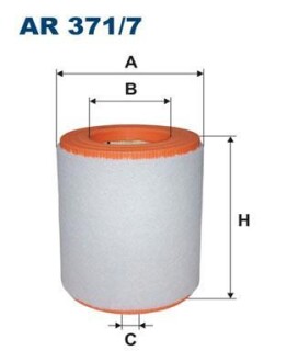 Воздушный фильтр - FILTRON AR371/7