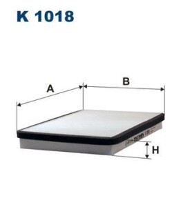 Фильтр, воздух во внутренном пространстве - FILTRON K1018