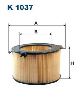 Фильтр, воздух во внутренном пространстве - FILTRON K1037
