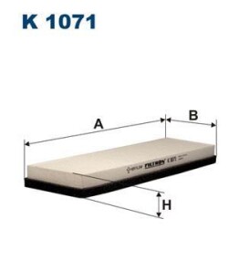 Фильтр, воздух во внутренном пространстве - FILTRON K1071