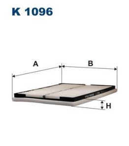 Фильтр, воздух во внутренном пространстве - FILTRON K1096