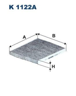 Filtr kabiny weglowy - FILTRON K1122A