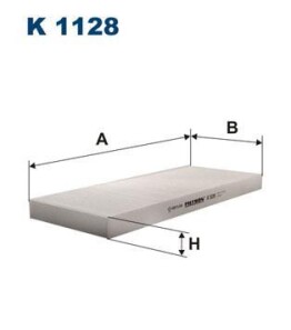 Фильтр, воздух во внутренном пространстве - FILTRON K1128