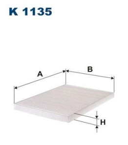 Фильтр, воздух во внутренном пространстве - FILTRON K1135