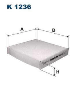 Фильтр, воздух во внутренном пространстве - FILTRON K1236