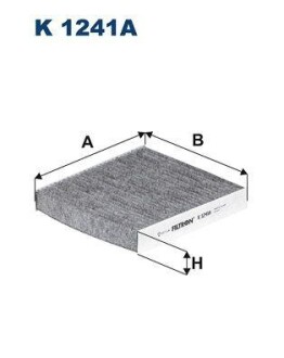 Filtr kabiny weglowy - FILTRON K1241A