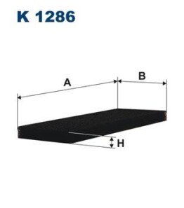 Фильтр салона - FILTRON K 1286