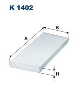 1402 K FILTR PYгKOWY KABINY IVECO CROSSWAY 16-, SCANIA 11-, SOLARIS 08- TRUCK - (0008308018, 0008308118, 36779106009) FILTRON K 1402