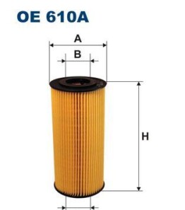 Масляный фильтр - (51055040105, 51055006073) FILTRON OE610A (фото 1)