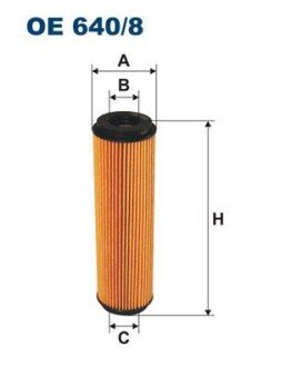 Масляный фильтр - FILTRON OE640/8