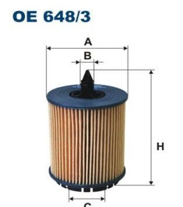 Масляный фильтр - FILTRON OE648/3