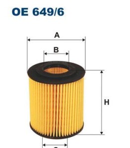 Масляный фильтр - FILTRON OE649/6