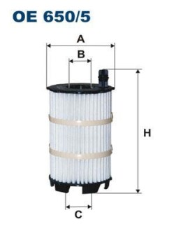 Масляный фильтр - FILTRON OE650/5