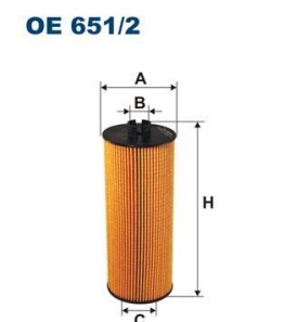 Масляный фильтр - FILTRON OE651/2