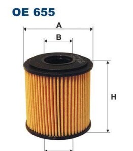 Масляный фильтр - (0003041V003, 0003041V004, 0008034V001) FILTRON OE655
