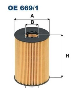 Масляный фильтр - FILTRON OE669/1