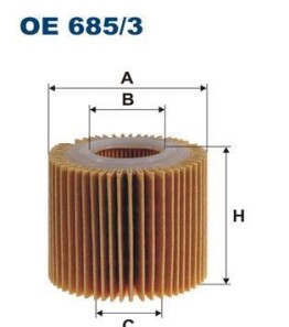 Масляный фильтр - FILTRON OE685/3