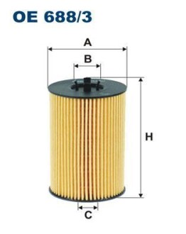 688/3 OE FILTR OLEJU VAG 1,6TDI-2,0TDI 12- - FILTRON OE6883