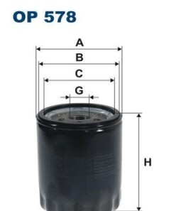 Масляный фильтр - FILTRON OP578