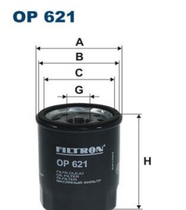 Масляный фильтр - FILTRON OP621