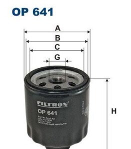 Масляный фильтр - FILTRON OP641