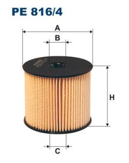 Топливный фильтр - FILTRON PE816/4