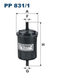 Топливный фильтр - FILTRON PP831/1