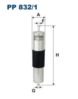 Паливний фільтр - FILTRON PP832/1