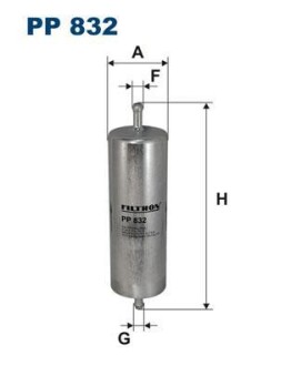 Топливный фильтр - FILTRON PP832