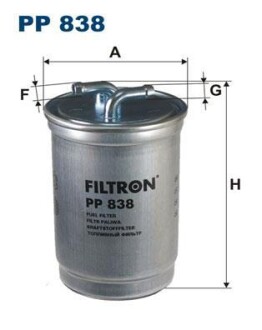 Топливный фильтр - FILTRON PP838