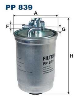 Топливный фильтр - FILTRON PP839