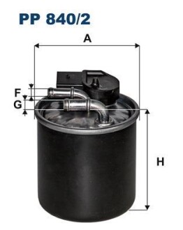 Топливный фильтр - FILTRON PP840/2