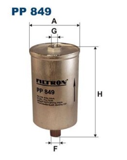 Топливный фильтр - FILTRON PP849