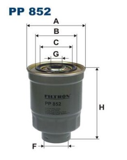 Паливний фільтр - FILTRON PP852