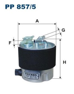 Топливный фильтр - FILTRON PP857/5