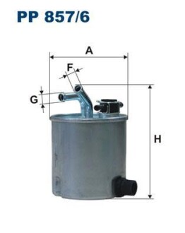 Топливный фильтр - FILTRON PP857/6